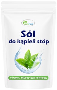 Sól Epsom z olejkiem z drzewa herbacianego 250g