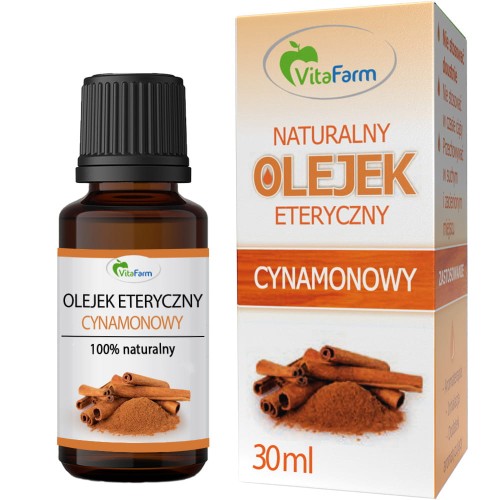Olejek eteryczny CYNAMONOWY 30 ml VitaFarm