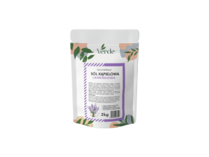 Sól kąpielowa  lawendowa 2kg Verde