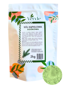 Sól kąpielowa  sosnowa 2kg Verde