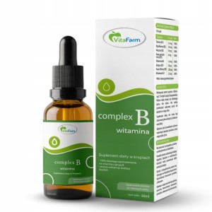 Witamina B Complex 30 ml krople układ nerwowy suplement dla energii