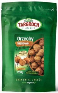 Orzechy laskowe cały orzech 250 g Targroch