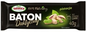 Baton daktylowy z pistacją 40g Targroch